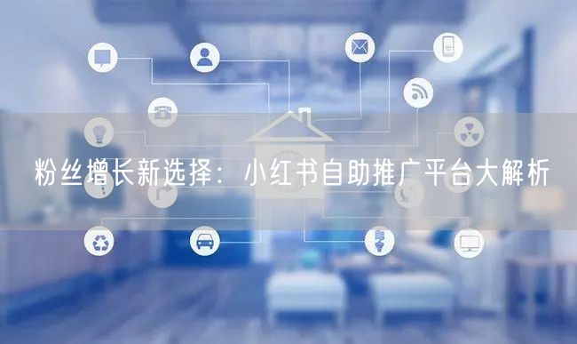 粉丝增长新选择:小红书自助推广平台大解析