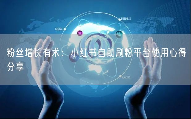 粉丝增长有术:小红书自助刷粉平台使用心得分享