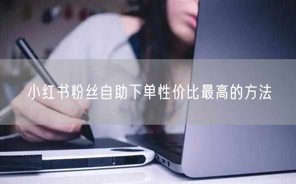 小红书粉丝自助下单性价比最高的方法
